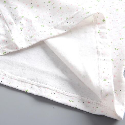 Girls' Pink & White Tank Tops - 6 Pack with Cute Floral and Strawberry Prints in Saudi Arabia