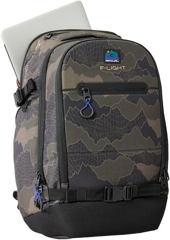 Rip Curl 2025 F-Light Posse 35L Search 16MMBA - أسود/زيتوني in Kuwait