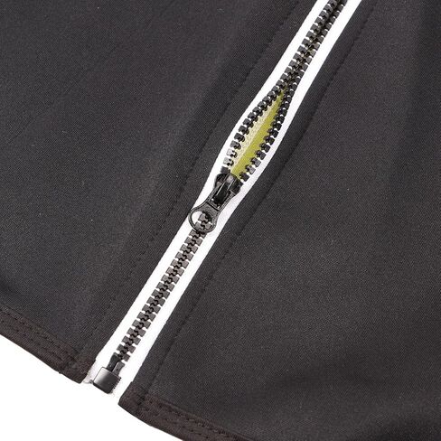 Drfeify Men Sweat Producing Long Sleeve Wetsuit Top for Quick Weight Loss and Yoga L Size in Saudi Arabia