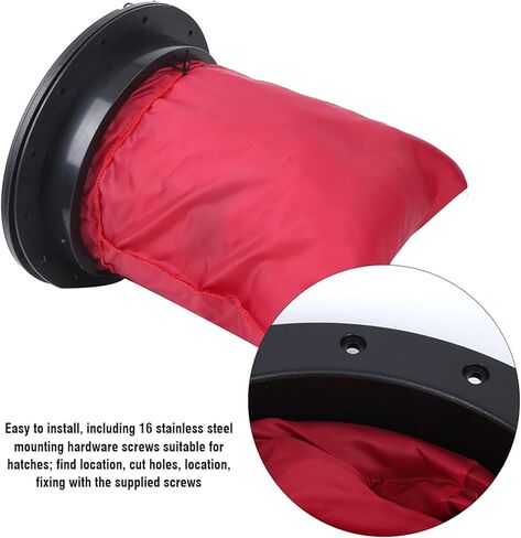 Canoeing Compartment Cover KIT ABS Plastic Access Cover Fishing Boat Accessory for Outdoor Activities in Saudi Arabia
