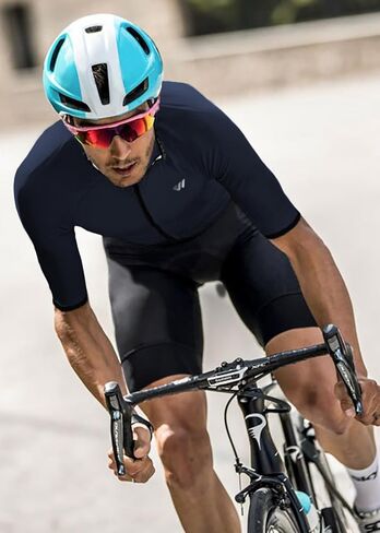 بدلة الترياتلون الرجالية من Logas بدلة Trisuit Race Skinsuit لركوب الدراجات بدلة السباحة السريعة للدراجة والسباحة in Kuwait