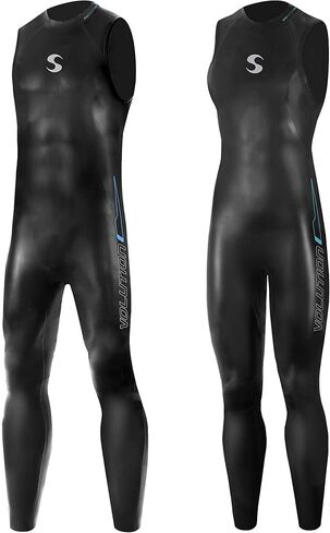 Synergy Triathlon Wetsuit 3/2mm - Volution Sleeveless Long John Smoothskin Neoprene for Open Water Swimming in Kuwait
