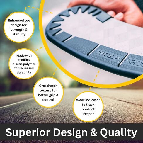 Wraparound Hockey Stick Blade Protector for Off Ice Training - Long Lasting -Cuts to Fit Junior, Senior Sticks - Hockey Training Equipment, Accessories, Gear in Kuwait
