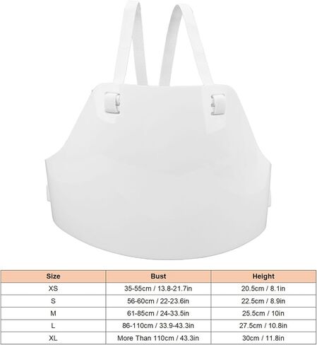 Fencing Chest Guard Protector, Men's Chest Plate Breathable Design Portable Fencing Equipment Gear with Adjustable Strap in Saudi Arabia
