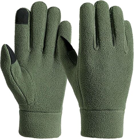 Winter Gloves Men Women Warm Touchscreen Windproof Thermal Gloves,Polar Fleece Fabric, for Cycling Running Driving Hiking in Saudi Arabia