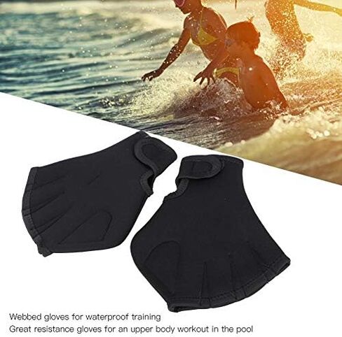 VGEBY Hand Paddles for Swim Diving Gloves Swim Training Hand Paddles Hand Paddles Power Paddles for Men Women Children in Saudi Arabia
