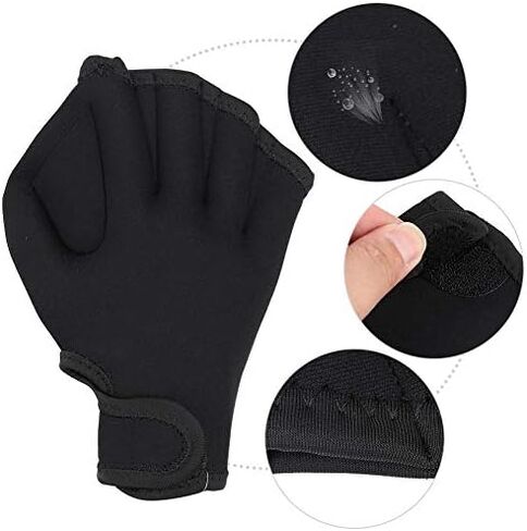 VGEBY Hand Paddles for Swim Diving Gloves Swim Training Hand Paddles Hand Paddles Power Paddles for Men Women Children in Saudi Arabia