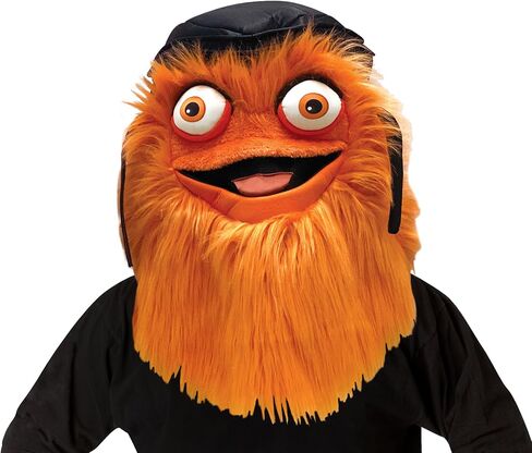 Rasta Imposta Gritty Mascot Head Costume, NHL's Philadelphia Flyers Hockey Mascot Costume, Fits Youth through Adult, Orange in Saudi Arabia