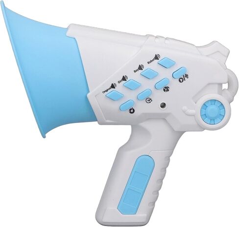 EVTSCAN Mini Voice Changer Megaphone Toy Record Playback Function Amplifier for Children Sky Blue in Saudi Arabia