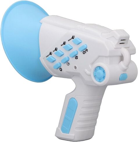 EVTSCAN Mini Voice Changer Megaphone Toy Record Playback Function Amplifier for Children Sky Blue in Saudi Arabia