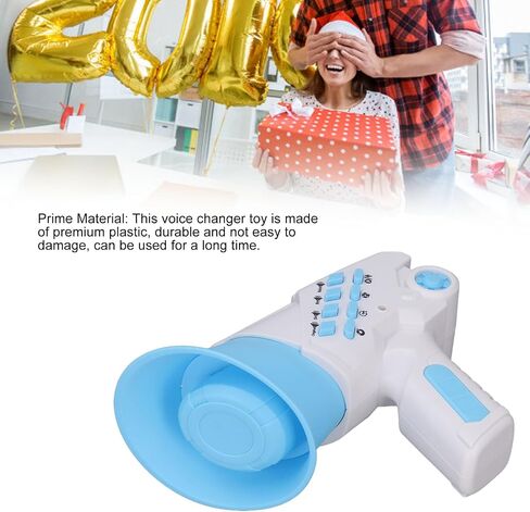 EVTSCAN Mini Voice Changer Megaphone Toy Record Playback Function Amplifier for Children Sky Blue in Saudi Arabia
