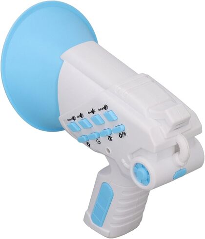 EVTSCAN Mini Voice Changer Megaphone Toy Record Playback Function Amplifier for Children Sky Blue in Saudi Arabia