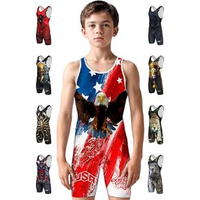 بدلة المصارعة للكبار والشباب من Exxact Sports - بدلة رفع الأثقال الممتازة للرجال والأولاد، فردية للجنسين in Kuwait