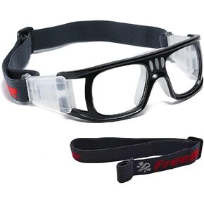 نظارات رياضية نظارات السلامة الواقية للرجال نظارات كرة السلة لكرة السلة وكرة القدم مع حزام قابل للتعديل in Kuwait