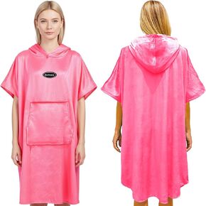 Quick-dry microfiber Surf Poncho Towel with hood & pocket. Converts to a shoulder bag. Ideal for beach, surfing & swimming in Saudi Arabia