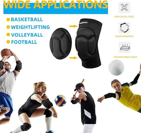 Volleyball Elbow Pads Women 2XS-XL - Kids Teens Elbow Protector with Padding Breathable Volleyball Dancing in Saudi Arabia