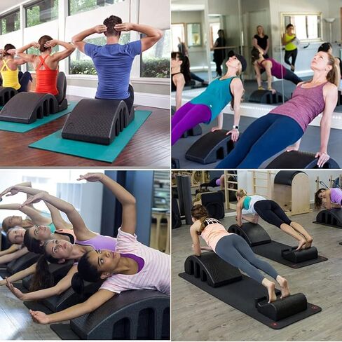 مصحح العمود الفقري الاحترافي للبيلاتيس، مصحح الوضعية، قوس بيلاتيس محمول لتقوية القلب، محاذاة العمود الفقري، معدات التمدد in Kuwait
