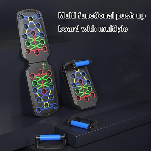 لوح البيلاتس | معدات إصلاح البيلاتيس المحمولة ولوحة توازن التزلج للتمرين المنزلي | آلة إصلاح بيلاتيس سبليت 12 في 1 مع مؤقت رقمي | مجموعة البيلاتس المنزلية لصالة الألعاب الرياضية وعضلات البطن واللياقة البدنية وممارسة الرياضة in Kuwait