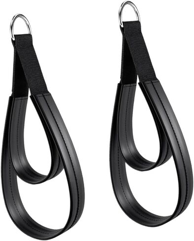 2Pcs Pilates Double Loop Straps for Reformer,Comfortable Grip Nonslip for Improve Flexibility Strength Dexterity Ankle Legs in Saudi Arabia