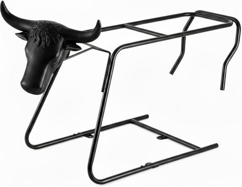 Blulu 43 Inch Collapsible Roping Dummy Body Roping Heading and Heeling Dummy, Brown, No Head in Saudi Arabia