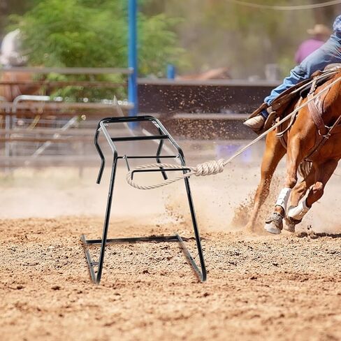 Blulu 43 Inch Collapsible Roping Dummy Body Roping Heading and Heeling Dummy, Brown, No Head in Saudi Arabia