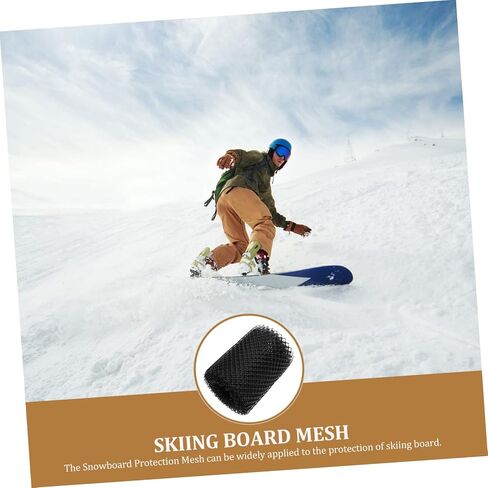 Homoyoyo 1roll Snowboard Protective Mesh Skin Wear-Resistant -Sticking Ski Protector Portable Mesh for Easy Maintenance All Conditions in Saudi Arabia