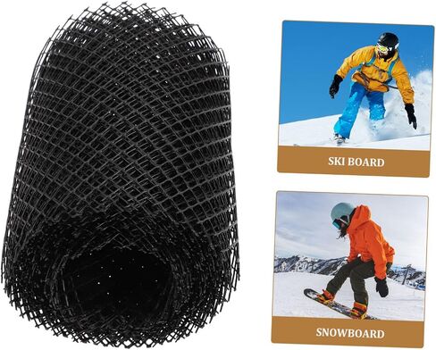 Homoyoyo 1roll Snowboard Protective Mesh Skin Wear-Resistant -Sticking Ski Protector Portable Mesh for Easy Maintenance All Conditions in Saudi Arabia