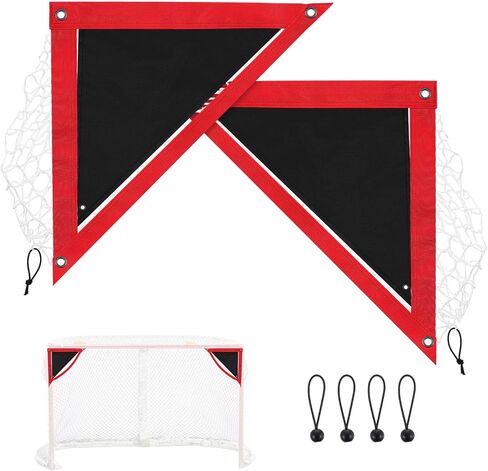 Hiboom 2 Pack Lacrosse Goal Targets Shooting Corner Targets for Lacrosse Practice and Training Aids in Saudi Arabia