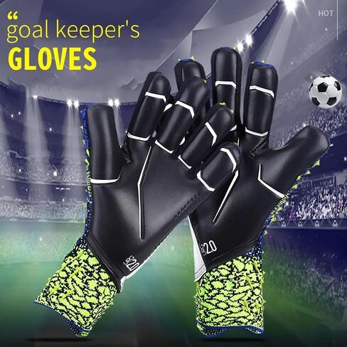 Soccer Goalkeeper Gloves,Goalkeeper Gloves,Football Goalie Glove, Breathable and Flexible Goalie,Goalkeeping for Boys Men Kids Children Adult Soccer in Saudi Arabia