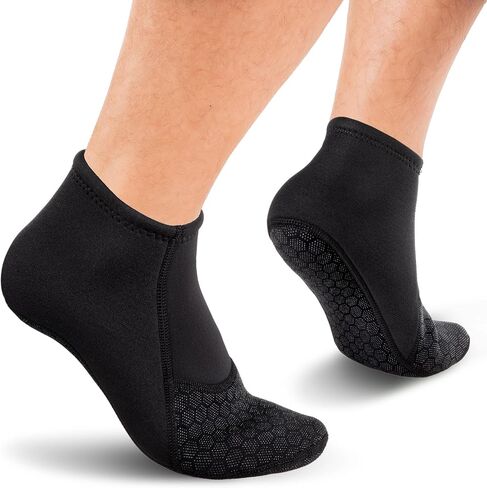 3mm Beach Water Socks - Sand Proof Aqua Socks for Beach Sports, Swimming, Diving, Surfing & Water Activities in Saudi Arabia