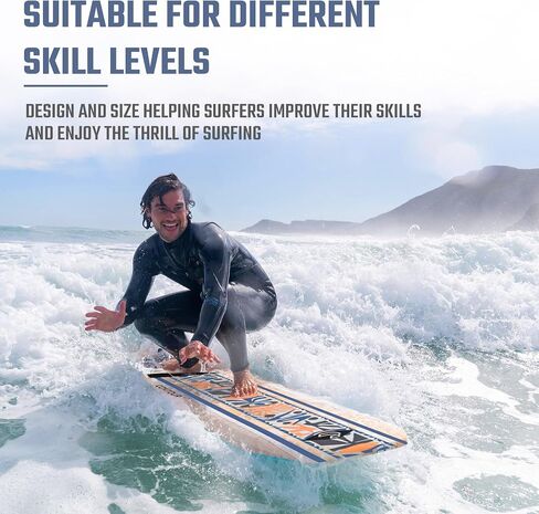 Billabong x CONTOUR SURF 7ft/8ft Soft Top Foam Surfboard for Beginner Adults and Kids Lightweight Shortboard for Surfing Durable, Stable, and Easy to Ride for All Levels Surfers in Saudi Arabia