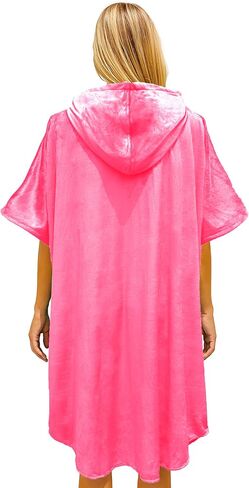 Quick-dry microfiber Surf Poncho Towel with hood & pocket. Converts to a shoulder bag. Ideal for beach, surfing & swimming in Saudi Arabia