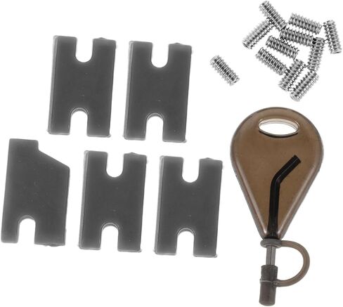 DECHOUS 1 Set Surfboard Fin Securing and Alignment Tool Lightweight Surfing Accessory with Fin Keys Ideal for Surfboard Maintenance in Kuwait