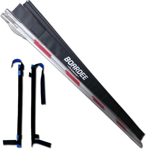 Volleyball Net Antenna Sleeves - Durable Tarpaulin Hook-and-Loop Sleeves with Vertical Straps - Indoor and Beach Volleyball Net Equipment - Pack of 2 (No Antennas Included) in Saudi Arabia
