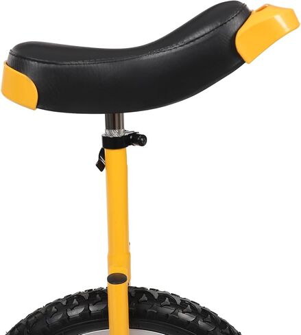 16 Inch Wheel Unicycle, Outdoor Unicycle with 2 Pedals One Wheel Bike Adjustable Seat Exercise Bicycle Outdoor Sports Fitness Exercise Unicycles in Kuwait