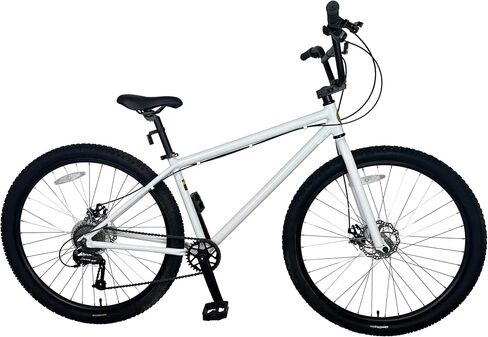 29 Inch BMX Style Shimano 9 Speed Disc Brakes (Gloss White) in Saudi Arabia