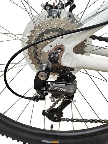 29 Inch BMX Style Shimano 9 Speed Disc Brakes (Gloss White) in Saudi Arabia