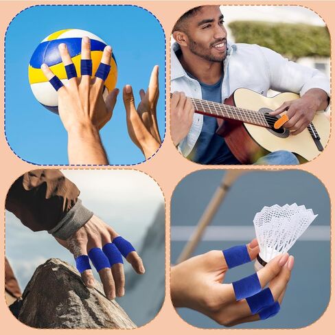 Larrel 100PCS Bowling Tape, 2.8x7.5cm/1.1x3inch Bowling Finger Tape, 4 Colors Bowling-Ball Thumb Tapes, Bowler Protective Tapes for Women and Men, Bowling-Accessories for Bowlers Exercise Sport in Saudi Arabia