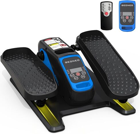 Under Desk Elliptical Machine, Electric Ellipse Leg Exerciser for Senior, Quiet and Small Electric Seated Pedal Exerciser for Home with Remote Control and 12 Adjustable Speeds in Kuwait