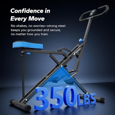 Squat Machine, MERACH R07 2 in 1 Squat Rowing Machine, Easy Setup & Foldable Exercise Equipment, Glute Trainer Machine, Glutes & Leg Home Workout Machine in Saudi Arabia