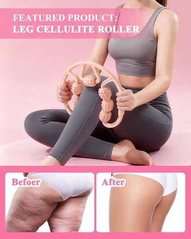 Home Workout Pilates Kit for Women, Better me Pilates Ring and Ball Set Essentials Equipment, with 5 Resistance Bands, Massager Roller, Yoga Starter Accessories for Toning Arms, Thighs & Core in Saudi Arabia