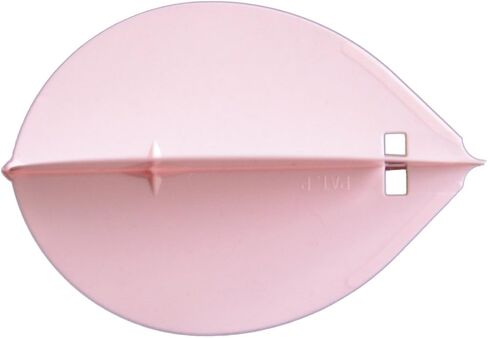 Dart Flights: Flight-L Original Design with Slot for L-Ring Insert - L2s Teardrop Shape Baby Pink in Saudi Arabia