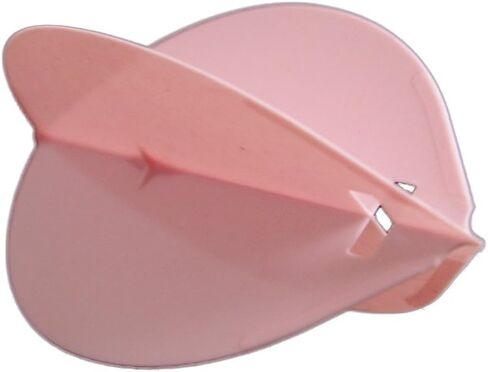 Dart Flights: Flight-L Original Design with Slot for L-Ring Insert - L2s Teardrop Shape Baby Pink in Saudi Arabia
