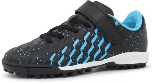 Tobfis Boys Girls Indoor Training Soccer Cleats Turf Soccer Shoe Unisex-Child Athletic Sneakers in Saudi Arabia