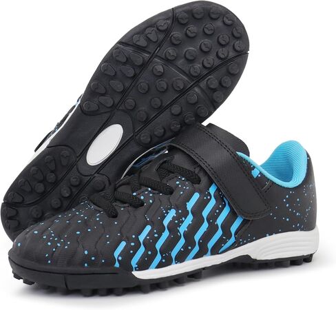 Tobfis Boys Girls Indoor Training Soccer Cleats Turf Soccer Shoe Unisex-Child Athletic Sneakers in Saudi Arabia