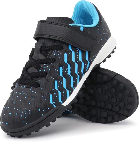 Tobfis Boys Girls Indoor Training Soccer Cleats Turf Soccer Shoe Unisex-Child Athletic Sneakers in Saudi Arabia