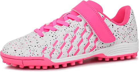 Tobfis Boys Girls Indoor Training Soccer Cleats Turf Soccer Shoe Unisex-Child Athletic Sneakers in Saudi Arabia