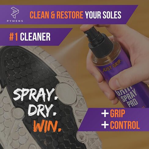 Basketball Grip Spray Pro – 2-in-1 Non-Slip Spray for Basketball Shoes & Grips | Boost Traction & Rejuvenate Soles | Essential Basketball Gear & Court Performance – 4oz in Saudi Arabia