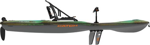 Pelican Catch Kicker 110 HDII - اجلس على قمة الصيد بدواسة كاياك - أمازونيا - نظام دواسة HyDryve II - ثابت - 11 قدم in Saudi Arabia