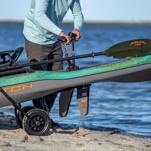 Pelican Catch Kicker 110 HDII - اجلس على قمة الصيد بدواسة كاياك - أمازونيا - نظام دواسة HyDryve II - ثابت - 11 قدم in Saudi Arabia
